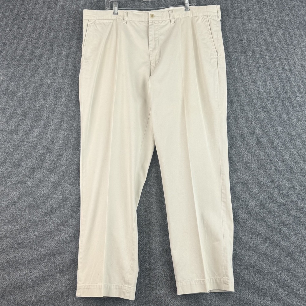 Polo Ralph Lauren Preston Chino Pants Mens 42/32 Beige Tan Casual Preppy